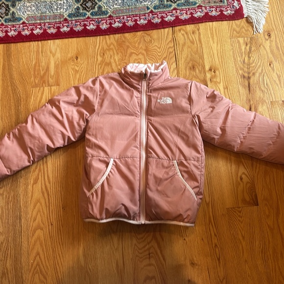 COPY - Girls reversible northface winter coat size youth s - Picture 4 of 6